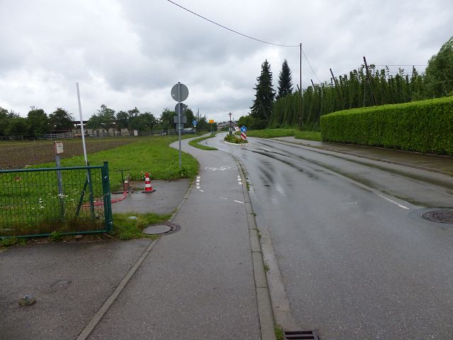 Radweg zwischen Ortsteil Berg und Kirchstr. (Folge 17)