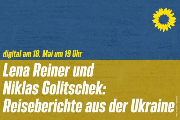 Lena Reiner und Niklas Golitschek digital zu Gast am 18. Mai um 19 Uhr