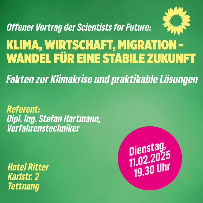Klima, Wirtschaft, Migration – Wandel für eine stabile Zukunft