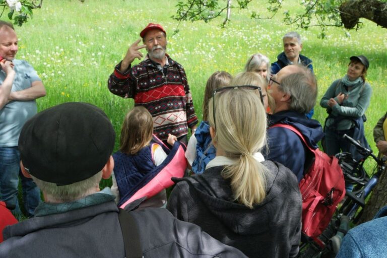 Bioapfelanbau und Zustand des Waldes