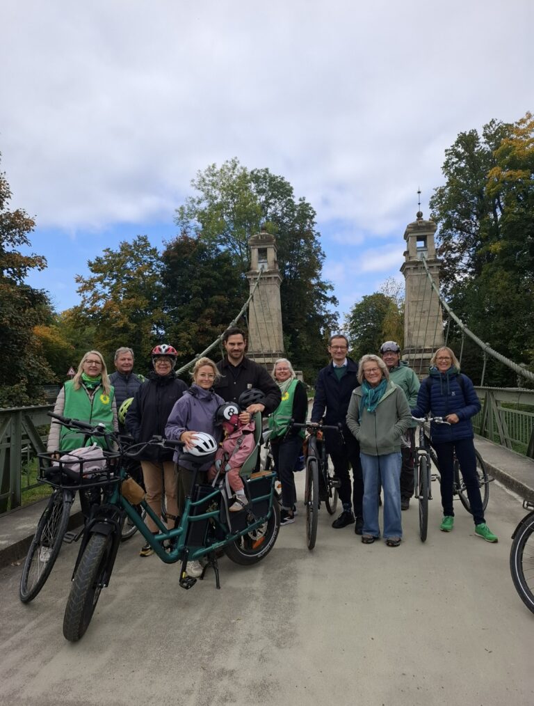 Radverkehrsförderung im Fokus – Radtour und Vortrag mit Landtagsabgeordnetem Hermino Katzenstein (Bündnis 90/DIE GRÜNEN)
