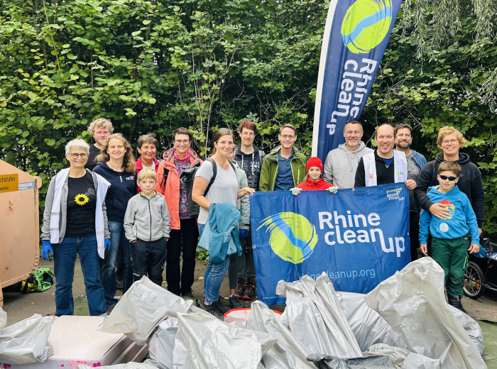 RhineCleanUp 2025 – wir haben mal wieder aufgeräumt