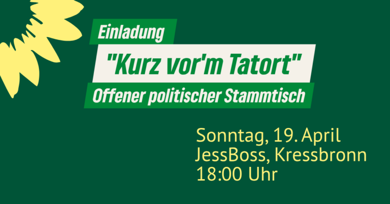 Kurz vor’m Tatort: Sonntag, 19.&nbsp;April