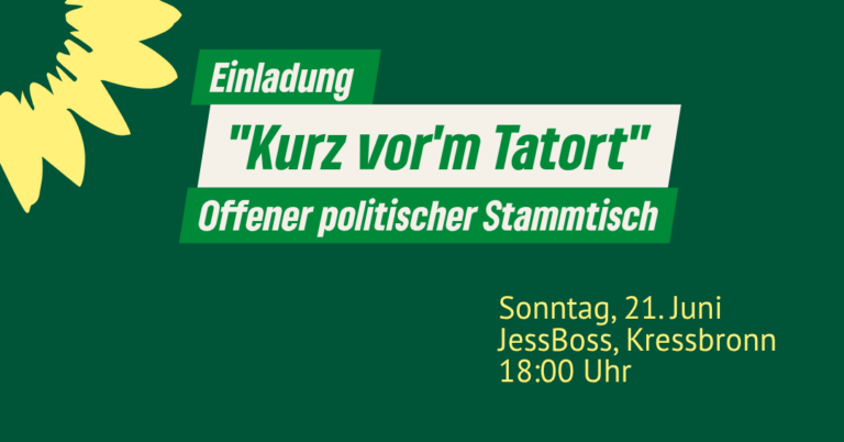 Kurz vor’m Tatort: Sonntag, 21. Juni
